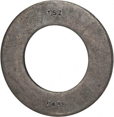 Value Collection - 2" Screw, Grade 8 Alloy Steel SAE Flat Washer - 2-1/8" ID x 3-3/4" OD, 0.196" Thick, Plain Finish - Makers Industrial Supply