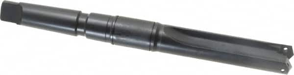 Allied Machine and Engineering - Series 2, 31/32 to 1-3/8" Diam, 3MT Taper Shank, Straight Flute Spade Drill - 3-3/8" Max Depth, 6-15/64" Body Length, 9-25/32" OAL, Short Length, Through Coolant - Makers Industrial Supply