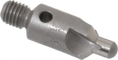 Made in USA - 2-1/2" OAL, 3/8" Head Diam, 3 Flute, 100° Incl Angle, Integral Pilot, Adjustable Stop Countersink - Makers Industrial Supply