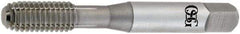 OSG - 1/2-20 UNF 2B Bottoming Thread Forming Tap - High Speed Steel, TiN Finish, 3-3/8" OAL, 1-21/32" Thread Length, Right Hand Thread, Series 286I - Makers Industrial Supply