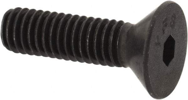 Value Collection - #8-36 UNF Hex Socket Drive, 82° Flat Screw - Alloy Steel, Black Oxide Finish, Fully Threaded, 5/8" OAL - Makers Industrial Supply