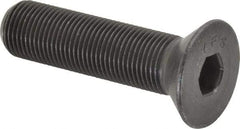 Value Collection - 5/8-18 UNF Hex Socket Drive, 82° Flat Screw - Alloy Steel, Black Oxide Finish, Fully Threaded, 2-1/2" OAL - Makers Industrial Supply