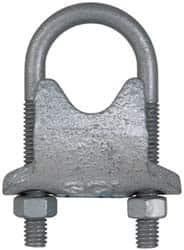 Cooper Crouse-Hinds - Malleable Iron Rigid Conduit Clamp - Electrogalvanized Finish - Makers Industrial Supply