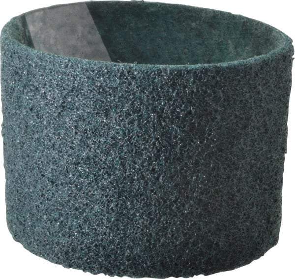 3M - 3-1/2" Wide x 15-1/2" OAL, Silicon Carbide Abrasive Belt - Silicon Carbide, Medium, Nonwoven, Series SC-BL - Makers Industrial Supply