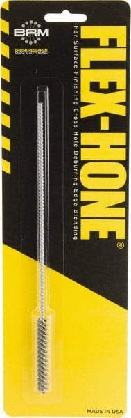 Brush Research Mfg. - 1/4" to 0.276" Bore Diam, 800 Grit, Boron Carbide Flexible Hone - Extra Fine, 8" OAL - Makers Industrial Supply