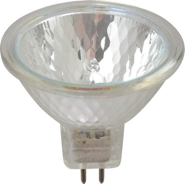 Philips - 50 Watt Halogen Commercial/Industrial 2 Pin Lamp - 3,100°K Color Temp, 960 Lumens, 12 Volts, Dimmable, MRC16, 6,000 hr Avg Life - Makers Industrial Supply