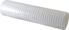 Parker - 2-1/2" OD, 1µ, Polyolefin Thermal Bonded Cartridge Filter - 10" Long - Makers Industrial Supply