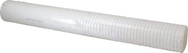 Parker - 2-1/2" OD, 5µ, Polyolefin Thermal Bonded Cartridge Filter - 20" Long - Makers Industrial Supply