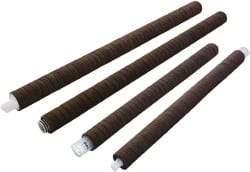 Parker - 2-1/2" OD, 25µ, Phenolic Resin Two Stage Design-Resin Bonded Cartridge Filter - 30" Long - Makers Industrial Supply