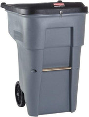 Rubbermaid - 65 Gal Gray Rectangle Confidential Document Container - 41.8" High x 32.3" Long x 25.3" Wide - Makers Industrial Supply