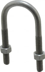 Cooper Crouse-Hinds - Malleable Iron Rigid U-Bolts - 1" Rigid, Electrogalvanized Finish - Makers Industrial Supply