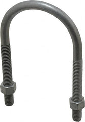 Cooper Crouse-Hinds - Malleable Iron Rigid U-Bolts - 2" Rigid, Electrogalvanized Finish - Makers Industrial Supply