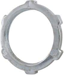 Cooper Crouse-Hinds - 1" Trade, Steel Threaded Rigid/Intermediate (IMC) Conduit Locknut - Noninsulated - Makers Industrial Supply