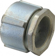 Cooper Crouse-Hinds - 2" Trade, Malleable Iron Threaded Rigid/Intermediate (IMC) Conduit Coupling - Noninsulated - Makers Industrial Supply