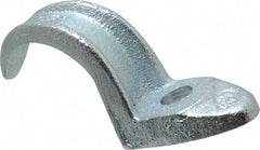 Cooper Crouse-Hinds - 1-1/2" Pipe, Malleable Iron, Conduit Clamp - 1 Mounting Hole - Makers Industrial Supply