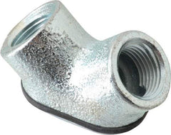 Cooper Crouse-Hinds - 1/2" Trade, Malleable Iron Threaded Angled Rigid/Intermediate (IMC) Conduit Elbow - Insulated - Makers Industrial Supply