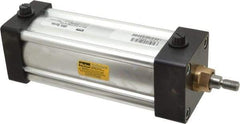 Parker - 5" Stroke x 2-1/2" Bore Double Acting Air Cylinder - 3/8 Port, 7/16-20 Rod Thread, 250 Max psi, -10 to 165°F - Makers Industrial Supply