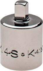 SK - 1/2" Drive, 1/4" Socket, Male Pipe Plug Socket - Makers Industrial Supply