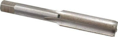 Interstate - 7/16-40 UNS 3B 4 Flute Bright Finish High Speed Steel Straight Flute Standard Hand Tap - Bottoming, Right Hand Thread, 3-5/32" OAL, H3 Limit, Oversize - Makers Industrial Supply