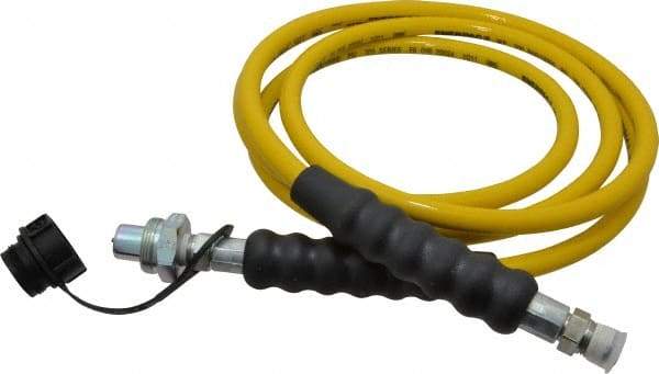 Enerpac - 1/4" Inside Diam x 3/8 NPT 10' Hydraulic Pump Hose - 10,000 psi, CH-604 Opposite End, Thermoplastic - Makers Industrial Supply