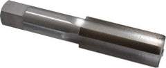 Interstate - 1-32 UNS 3B 4 Flute Bright Finish High Speed Steel Straight Flute Standard Hand Tap - Bottoming, Right Hand Thread, 5-1/8" OAL, H4 Limit, Oversize - Exact Industrial Supply