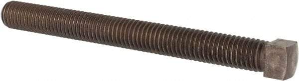 Value Collection - 1/2-13 UNC, 5" Length Under Head, Cup Point Set Screw - Grade 2 Alloy Steel - Makers Industrial Supply