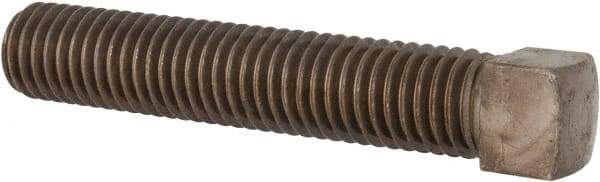 Value Collection - 9/16-12 UNC, 3" Length Under Head, Cup Point Set Screw - Grade 2 Alloy Steel - Makers Industrial Supply