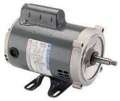 Marathon Electric - 1/4 Max hp, 1,200 Max RPM, Electric AC DC Motor - 115 V Input, Single Phase, 56 Frame, 0.62" Shaft Diam - Makers Industrial Supply