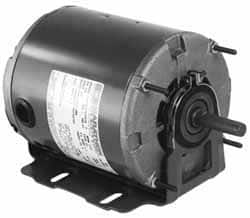 Marathon Electric - 1/2 Max hp, 1,725 Max RPM, Electric AC DC Motor - 115 V Input, Single Phase, 48 Frame, 1/2" Shaft Diam - Makers Industrial Supply