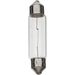 Import - 12 Volt, Incandescent Miniature & Specialty T3-1/4 Lamp - Festoon Cap Base - Makers Industrial Supply