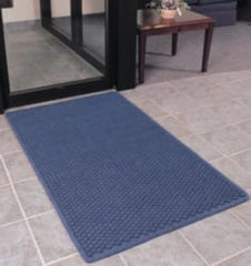 Entrance Mat: 6' Long, 4' Wide, Polypropylene Surface Indoor, Heavy-Duty Traffic, Rubber Base, Brown