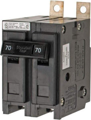 Eaton Cutler-Hammer - 70 Amp, 120/240 VAC, 24 VDC, 48 VDC, 80 VDC, 2 Pole, Bolt On Miniature Circuit Breaker - Thermal Magnetic Trip, 8-1/0 AWG, 2-3/8 Inch Deep x 2-15/16 Inch High x 2 Inch Wide - Makers Industrial Supply