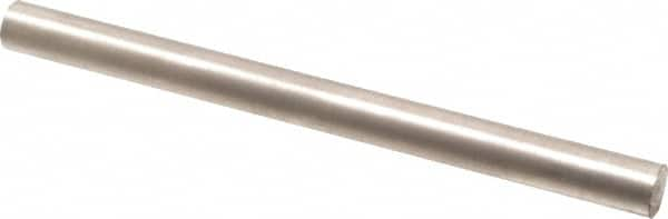 Eclipse - 4" Long x 19/64" Diam, Alnico Round Bar Magnet - Notched, 1,022°Fahrenheit Max Operating Temp - Makers Industrial Supply