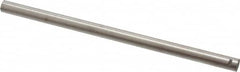 Eclipse - 6" Long x 19/64" Diam, Alnico Round Bar Magnet - Notched, 1,022°Fahrenheit Max Operating Temp - Makers Industrial Supply