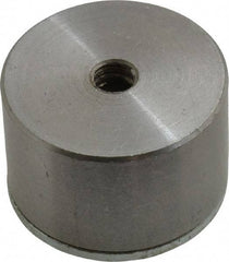 Eclipse - 1-1/4" Diam, 1/4-20 Thread, 7.5 Lb Average Pull Force, Alnico Pot Magnets - 220°C Max Operating Temp, 3/4" High - Makers Industrial Supply