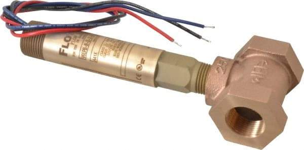 Dwyer - 2,000 psi, Brass Housing, Dwyer Flowtect Flow Switch - Model V6 - Makers Industrial Supply