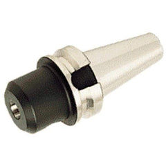 Iscar - BT30 Taper Shank 20mm Hole End Mill Holder/Adapter - 52mm Nose Diam, 80mm Projection, Through-Spindle & DIN Flange Coolant - Exact Industrial Supply