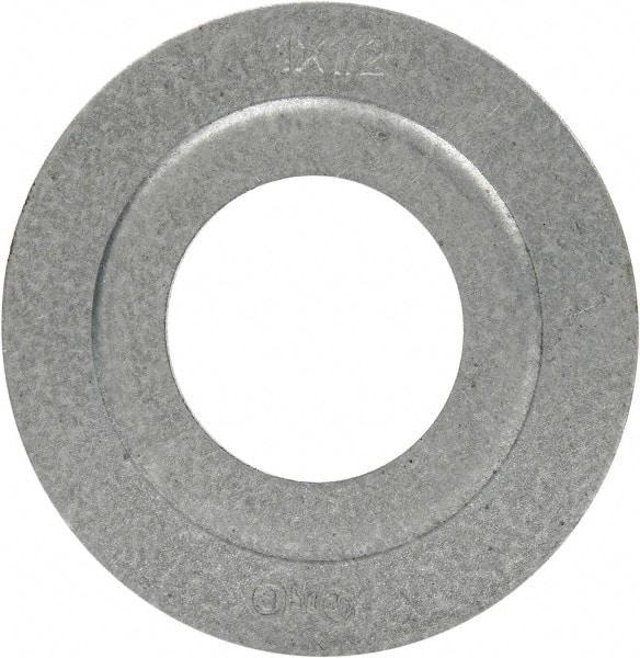 Cooper Crouse-Hinds - 1-1/2" Conduit, Electrical Enclosure Steel Reducing Washer - For Use with Rigid/IMC Conduit/Steel Box, UL File E23223 - Makers Industrial Supply