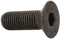 Value Collection - M16x2.00 Metric Coarse Hex Socket Drive, 90° Flat Screw - Grade 12.9 Alloy Steel, Black Oxide Finish, Fully Threaded, 45mm OAL - Makers Industrial Supply