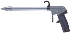 Guardair - 120 Max psi Whisper Jet Pistol Grip Blow Gun - 3/8 NPT, 72" Tube Length, Aluminum - Makers Industrial Supply