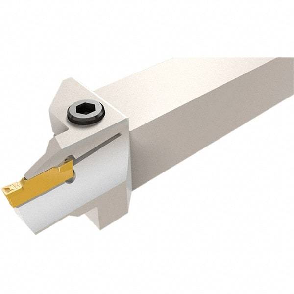 Iscar - HFH, External, Left Hand, 12mm Max Depth of Cut, 3mm Max Groove Width, Indexable Grooving Tool Holder - HFP.. Insert Compatibility, 25mm Shank Height, 25mm Shank Width, 150mm OAL - Makers Industrial Supply