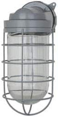 Cooper Crouse-Hinds - 120 Volt, 200 Watt, Incandescent Hazardous Location Light Fixture - Vaporproof, Corrosion & Heat Resistant, Aluminum Housing, 6-3/8" Long x 5-1/2" Wide x 12-1/2" High - Makers Industrial Supply