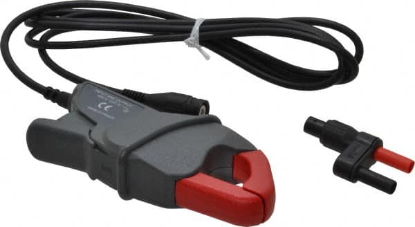 Fluke - Black/Red Electrical Test Equipment Clamp - Use with Digital Multimeters, Powers Quality Meters, Scope Meters - Makers Industrial Supply