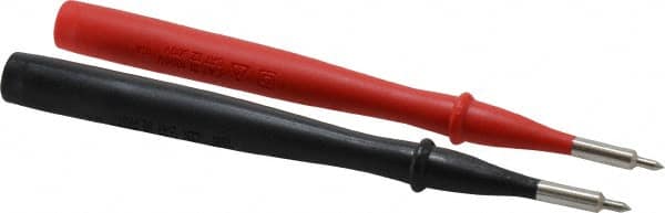 Fluke - Black/Red Electrical Test Equipment Probe - Use with IEC Electrical Wall Outlets - Makers Industrial Supply