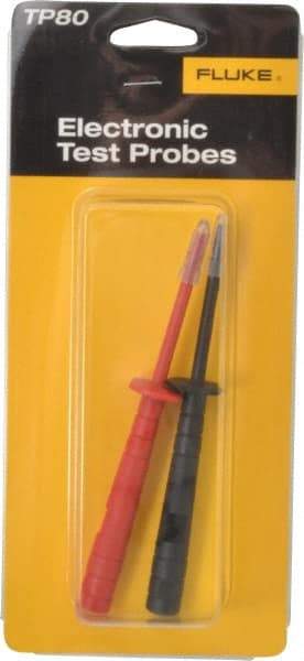 Fluke - Black/Red Electrical Test Equipment Probe - Use with TL222, TL224 Test Lead - Makers Industrial Supply