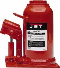 Jet - Manual Bottle, Screw, Ratchet & Hydraulic Jacks Type: Hydraulic Bottle Jack Load Capacity (Ton): 12-1/2 (Inch) - Makers Industrial Supply