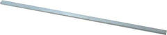 Precision Brand - 12" Long x 3/8" High x 1/8" Wide, Zinc-Plated Key Stock - Low Carbon Steel - Makers Industrial Supply