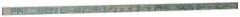 Precision Brand - 12" Long x 3/8" High x 3/16" Wide, Zinc-Plated Key Stock - Low Carbon Steel - Makers Industrial Supply