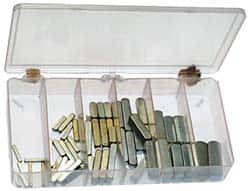 Precision Brand - Key & Keyway Assortments Type: Key Stock Number of Pieces: 58 - Makers Industrial Supply