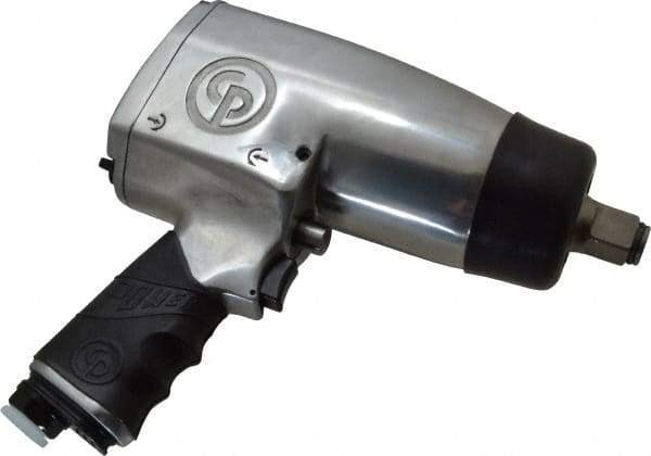 Chicago Pneumatic - 3/4" Drive, 4,200 RPM, 200 Ft/Lb Torque Impact Wrench - Pistol Grip Handle, 900 IPM, 12 CFM, 90 psi, 3/8" NPTF Inlet - Makers Industrial Supply